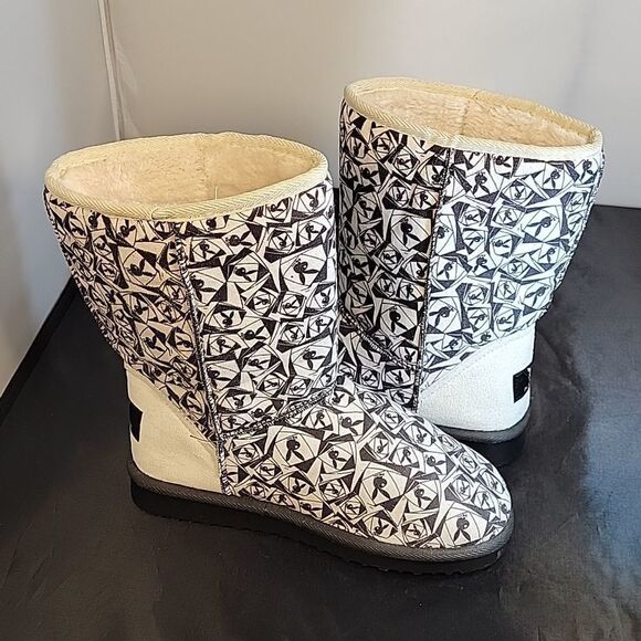 BRAND NEW PLAYBOY BUNNY UGG STYLE WOMEN"S BOOT - Picture 9 of 15